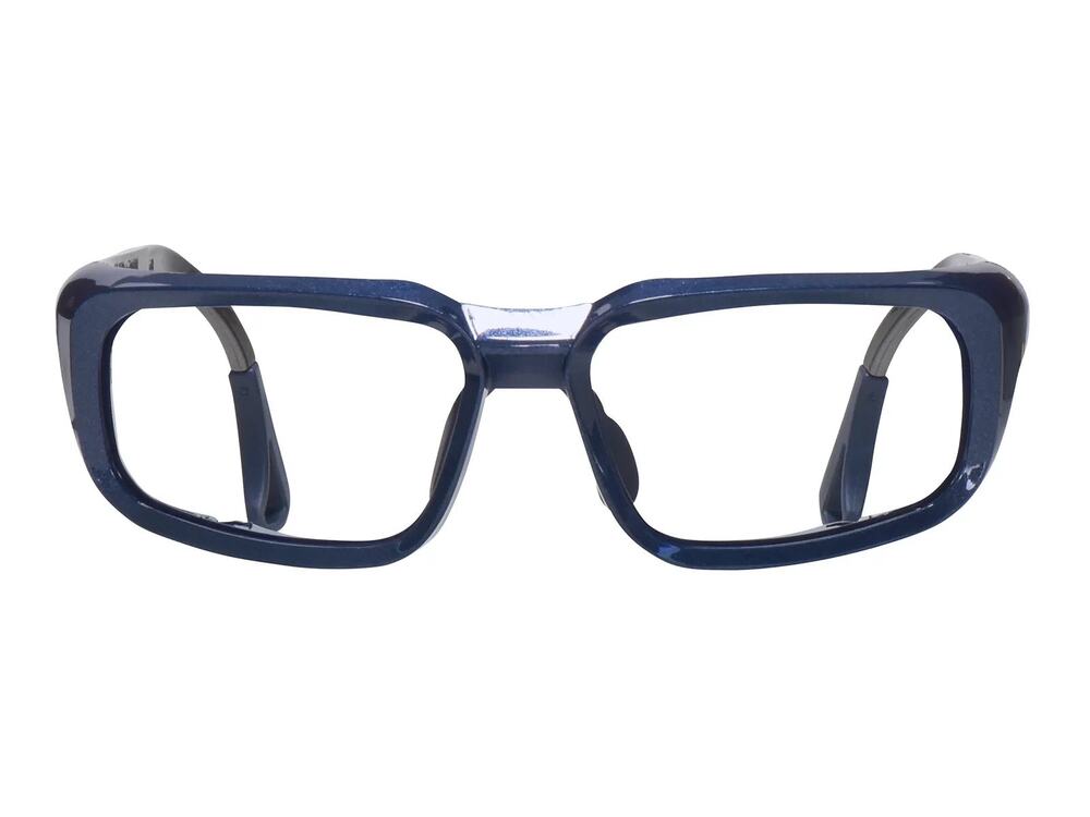 PENTAX ZT100 BLUE GRAY SAFETY SPORT EYEGLASSES SUNGLASSES FRAMES 53-17-ADJ